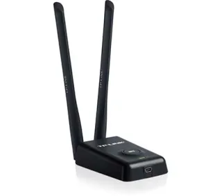 TP-Link TL-WN8200ND 300Mbps High Power Wireless USB Adapter; 2.4GHz,1T2R,802.11b/g/n; High Power up to 500mw; 2*5dBi detachable