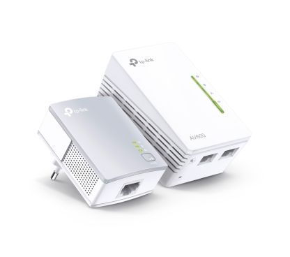 TP-Link TL-WPA4221 KIT KIT Powerline Wi-Fi AV600, Qualcomm, 300Mbps en 2.4GHz, 600Mbps Powerline, HomePlug AV, 2 Puertos 10/100M