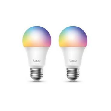 TP-Link TL13E(2-pack) Smart Wi-Fi Light Bulb, Multicolor SPEC: 2.4 GHz, IEEE 802.11b/g/n, E27 Base, 220–240 V, 50/60 Hz, Brightness: W: 806 lm/ R: 55 lm/G: 140 lm/B: 25 lm, 8.3 W, 2,500 K – 6,500 K, Beam Angle 220°, 8.3 kWh / 1000