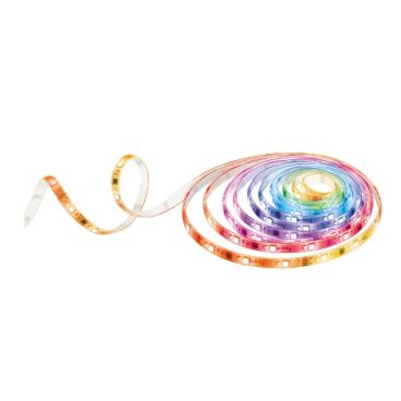 TP-Link TL63-5 Smart Light Strip, Multicolor SPEC: 2.4 GHz Wi-Fi, 802.11b/g/n, one 16.4 ft/5m RGBW+IC LED light strip, 1000lm, 2500K~6500K tunable white, 12V/1A power adapter, PU Coating Waterproof FEATURE: Tapo Smart app, no hub