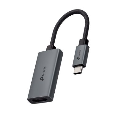 TP-Link UA520C - Adaptador USB-C a HDMI 4K 60 Hz, Plug and Play, Sin Drivers, Gran Compatibilidad