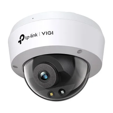 TP-Link VIGI VIGI C240(2.8mm) 4MP Full-Color Dome Network Camera SPEC: H.265+/H.265/H.264+/H.264, 1/3" Progressive Scan CMOS, Color/0.005 [email protected], 0 Lux with IR/White Light, 25fps/30fps ( 2560x1440,2
