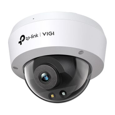 TP-Link VIGI VIGI C240(4mm) 4MP Full-Color Dome Network Camera SPEC: H.265+/H.265/H.264+/H.264, 1/3" Progressive Scan CMOS, Color/0.005 [email protected], 0 Lux with IR/White Light, 25fps/30fps ( 2560x1440,230