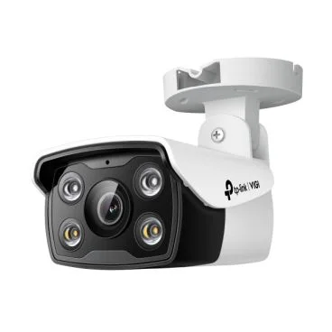 TP-Link VIGI VIGI C340(4mm) 4MP Outdoor Full-Color Bullet Network Camera SPEC: H.265+/H.265/H.264+/H.264, 1/3" Progressive Scan CMOS, Color/0.005 [email protected], 0 Lux with IR/White Light, 25fps/30fps ( 256