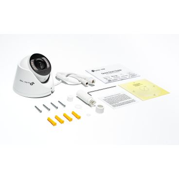 TP-Link VIGI VIGI C445(2.8mm) 4MP; Full-Color; 1/2.7“Progressive Scan CMOS; F1.6, 2.8/4 mm; Color: 0.005 Lux; 0 Lux with IR/white light; H.265+/H.264+/ H.265/H.264; Smart Detection; Human&Vehical Clas