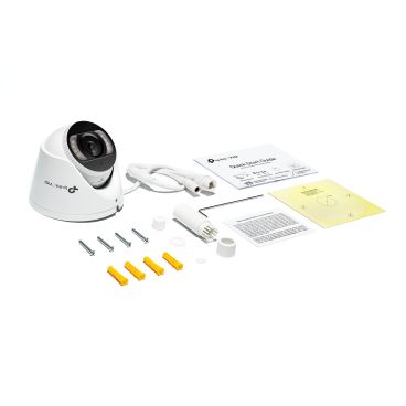 TP-Link VIGI VIGI C455(2.8mm) 5MP; Full-Color; 1/2.7“Progressive Scan CMOS; F1.6, 2.8/4 mm; Color: 0.005 Lux; 0 Lux with IR/white light; H.265+/H.264+/ H.265/H.264; Smart Detection; Human&Vehical Clas