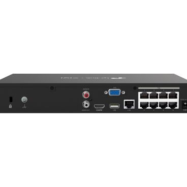 TP-Link VIGI VIGI NVR1008H-8MP 8 Channel PoE Network Video Recorder SPEC: H.265+/H.265/H.264+/H.264, Up to 8MP resolution, Decoding capability/8-ch@2MP/4-ch @4MP,80 Mbps Incoming Bandwidth(up to 8 channels),8× 10/100 Mbps PoE+ Por