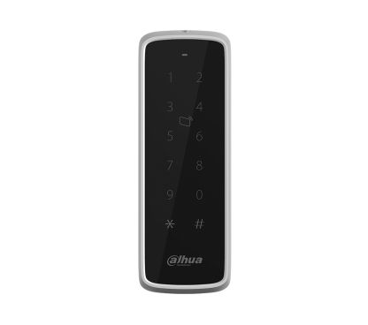 Dahua ASR2201D-BD Lector de proximidad protocolo RS485 Wiegand 34 bits, EM 125KHz, IP65, bluetooth. Soporta OSDP. Montaje en sup