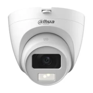 Dahua DH-HAC-HDW1200CLQP-IL-A-0280B-S6 Domo 4 en 1 de 2MP de exterior. Óptica fija 2,8 mm. 2MP@25/30ips. Incorpora micrófono,Protección IP67, 3AXIS