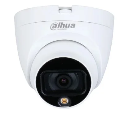Dahua DH-HAC-HDW1509TLQP-A-LED-0360B-S2 5MP Full-color HDCVI Quick-to-install Eyeball Camera, built-in mic