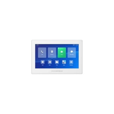 Grandstream GSC3574 Panel blanco de control de instalaciones e intercomunicador HD. Pantalla táctil de 7''. Wifi 6 de doble banda. 6 cuentas SIP, 2 llamadas bidireccionales. Bluethooth 5.0 y Android 13.