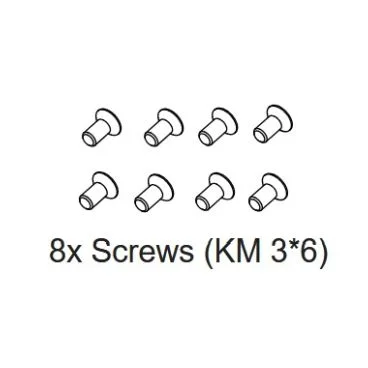 Grandstream GSPZ GWN7813P 8 X SCREWS (KM 3*6)