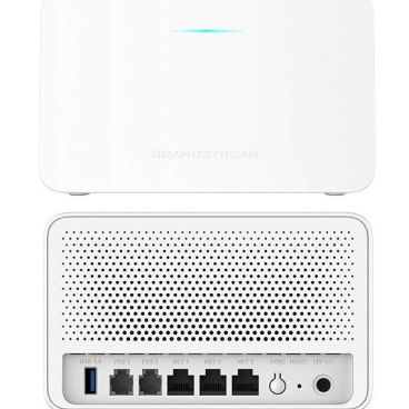 Grandstream GWN7062ET Router Wifi 6 de doble banda, LAN 3 x GbE, doble banda 2,4Ghz 2x2:2 y 5Ghz 3x3:2 MU-MIMO, hasta 128 clientes, rendimiento 3Gbps, MESH