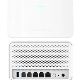 Grandstream GWN7062ET Router Wifi 6 de doble banda, LAN 3 x GbE, doble banda 2,4Ghz 2x2:2 y 5Ghz 3x3:2 MU-MIMO, hasta 128 clientes, rendimiento 3Gbps, MESH