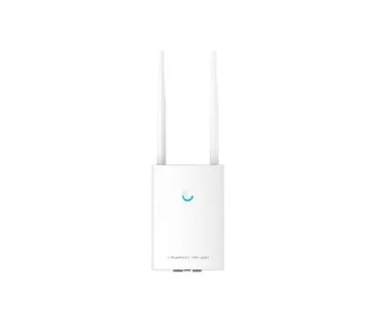 Grandstream GWN7605LR Punto de acceso WiFi 5 Wave 2 (802.11ac) de largo alcance exterior IP66. 2x2:2 MIMO 2,4Ghz y 2x2:2 MU-MIMO 5Ghz. Velocidad: 1,27Gbps.Cobertura +250m. Soporta +100 clientes. Puert