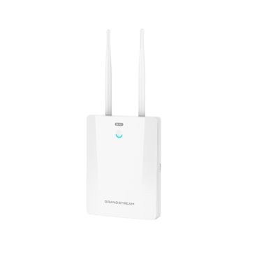 Grandstream GWN7670LR Punto de acceso Wi-Fi 7 de largo alcance para exteriores, doble banda, 2x2:2 2.4/5 GHz, 1x 2.5GbE, 1x SFP 2.5G, PoE, cobertura de hasta 350 m, hasta 256 clientes inalám