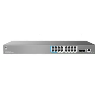 Grandstream GWN7802P Pro Switch gestionable capa 2++, 16 puertos Gb RJ45 con PoE