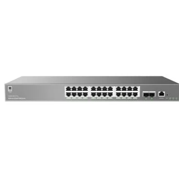 Grandstream GWN7803 PRO Switch de red administrable Capa 2++, 24 puertos RJ45 Gigabit y 2x SFP+