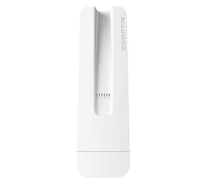 Mikrotik (OmniTIK 5 POE ac) RBOmniTikUPA-5HnD con 2 antenas Omni de 7,5dBi integradas a 5GHz, wireless doble cadena 802.11an/ac, CPU de 720MHz, 128MB RAM, 5xGigabit LAN (4 con POE -OUT), POE, fuente d