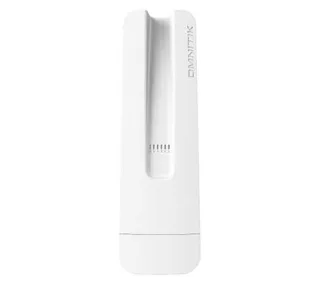 Mikrotik (OmniTIK 5 POE ac) RBOmniTikUPA-5HnD con 2 antenas Omni de 7,5dBi integradas a 5GHz, wireless doble cadena 802.11an/ac, CPU de 720MHz, 128MB RAM, 5xGigabit LAN (4 con POE -OUT), POE