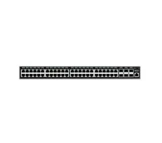Grandstream GWN7816 Switch gestionable Capa 3 apilable y enracable. Puertos: 48xGbE RJ45+6xSFP+. Rendimiento de 108 Gbps y capacidad de switching de 216 Gbps. PSU redundante opcional