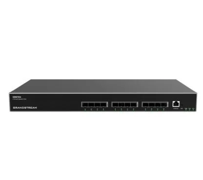 Grandstream GWN7832 Switch gestionable capa (layer) 3. Puertos: 12x SFP+, PSU redundante opcional