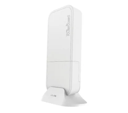 Mikrotik (wAP 60G AP) RbwAPG-60ad con antena sectorial de 60 grados 60GHz, 802.11ad wireless CPU 716MHz, 256MB RAM, 1x Gigabi