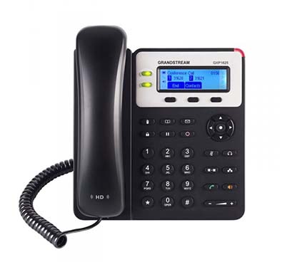 Grandstream GXP1625 (POE) 2 lines, 3 way conferencing and a 132 x 48 backlit LCD display