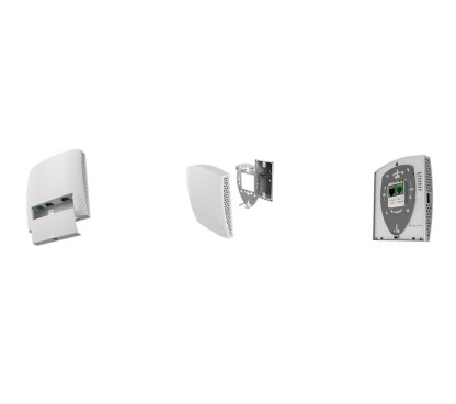 Mikrotik (wsAP ac lite) RBwsAP-5Hac2nD con CPU de 650 MHz, 64 MB de RAM, 3xLAN, wireless de dos cadenas 802.11b/g/n a 2,4 GHz co
