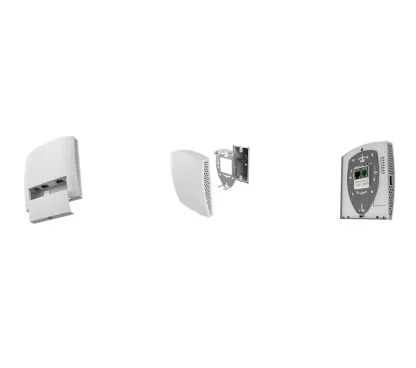 Mikrotik (wsAP ac lite) RBwsAP-5Hac2nD con CPU de 650 MHz, 64 MB de RAM, 3xLAN, wireless de dos cadenas 802.11b/g/n a 2,4 GHz co