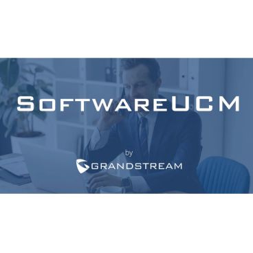 Grandstream Software UCM Base Package Licencia UCM virtual básica: hasta 50 usuarios y extensiones. Hasta 20 llamadas concurrentes