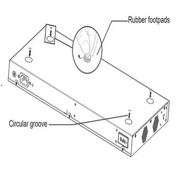 Grandstream 12V/5A 60W PSU Fuente de alimentación redundante externa para GWN7813, GWN7831, GWN7832
