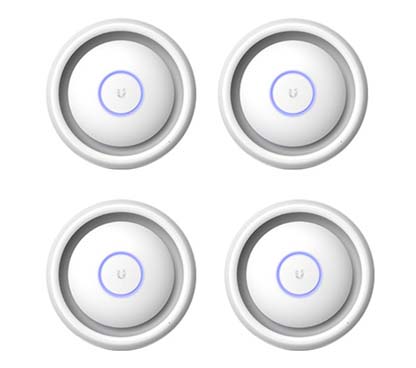 Ubiquiti UAP-AC-EDU-4 UniFi AP, AC, Education, 4-Pack, PoE Not Included