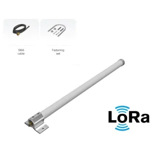 Mikrotik 915_Omni_antenna Kit Omni Antena LoRa 6.5dBi 900-928MHz (no apto en la Unión Europea) con conector hembra SMA