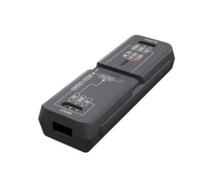 Mikrotik APA-1 Protector de sobretensiones para LtAP y otros dispositivos, para proteger los equipos por ejemplo en vehículos. Cuenta con certificación E-mark y es compatible con otros dispositivos de Mikrotik