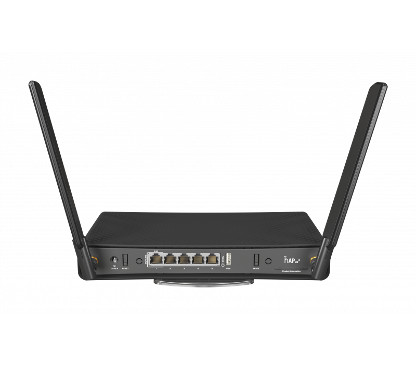 Mikrotik C53UiG+5HPaxD2HPaxD (HAP AX³ HAP AX3) CPU de 4 núcleos a 1,8 GHz, 1 GB de RAM, 4 LAN Gbit, 1 LAN 2,5 Gbit (con entrada/