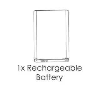 Grandstream 2000mAh Li-ion battery 2000mAh Li-ion battery para WP825