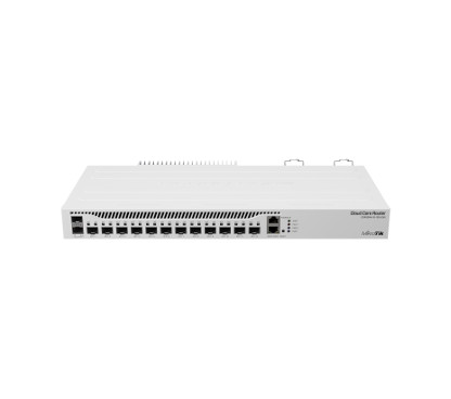 Mikrotik CCR2004-1G-12S+2XS CPU Annapurna Alpine AL32400 Cortex A57, 4GB RAM, 12x SFP+ 10G y 2x SFP28 25G, 4GB de RAM