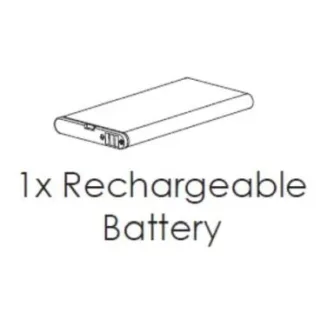Grandstream 3000mAh Li-ion battery Batería de repuesto de 3000mAh para terminales Wi-Fi WP826