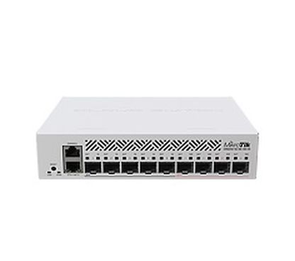 Mikrotik CRS310-1G-5S-4S+IN Cloud Router Switch CPU de 800 MHz, 256 MB RAM, 4x SFP+, 5x SFP, 1x LAN GBit, RouterOS L5, montaje r