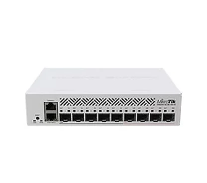 Mikrotik CRS310-1G-5S-4S+IN Cloud Router Switch CPU de 800 MHz, 256 MB RAM, 4x SFP+, 5x SFP, 1x LAN GBit, RouterOS L5, montaje r