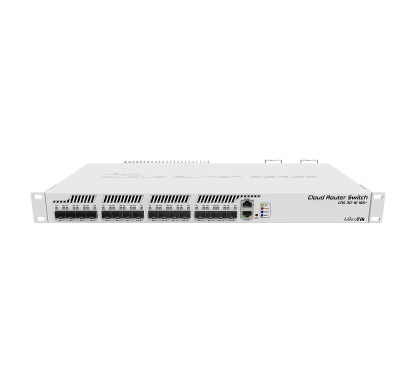 Mikrotik CRS317-1G-16S+RM Cloud Router Switch CPU de 800MHz, 1GB de RAM, 1xGigabit LAN, 16xSFP+, RouterOS L6 o SwitchOS (arranqu