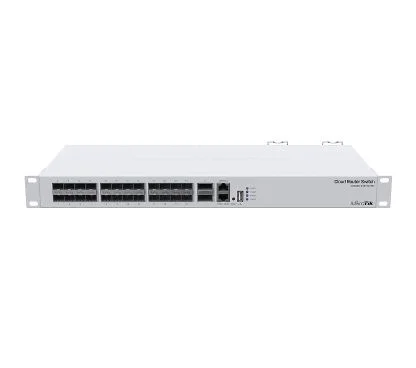 Mikrotik CRS326-24S+2Q+RM Cloud Router Switch 2x QSFP+ de 40G, 24x SFP+ de 10G, 1 puerto LAN para gestión, RouterOS L5 o SwitchO