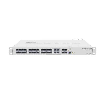 Mikrotik CRS328-4C-20S-4S+RM Cloud Router Switch CPU de 800 MHz, 512 MB de RAM, 24x SFP, 4x SFP+, 4 puertos Combo (1xGbit LAN o