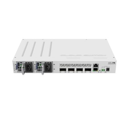 Mikrotik CRS504-4XQ-IN Cloud Router Switch 16x QSFP28 de 25G, 4x QSFP28 de 100G, 1x puerto 10/100 ethernet, escritorio/rack