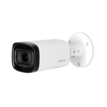 Dahua DH-HAC-HFW1231RP-Z-A-2712 - Cámara Analógica Formato Bullet, Resistente a Intemperie, Resolución 2MP 25/30fps (1920×1080px), Zoom Motorizado x4 (2.7-12mm), Visión Nocturna IR 80m, Alimentación por Fuente