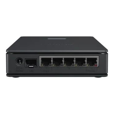 Mikrotik E62iUGS-2axD5axT (HAP AX S) Router con CPU de doble núcleo a 950 MHz, 512 MB de RAM, 5 puertos LAN Gigabit, 1 puerto SFP de 2,5 Gigabit, Wi-Fi integrado de 2,4 GHz 802.11b/g/n/ax, Wi-Fi integrado de 5 GHz 802.11a/n/ac/ax,