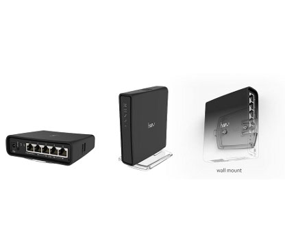 Mikrotik hAP ac² ( hAP AC2 ) RBD52G-5HacD2HnD-TC con CPU de 716MHz, 128MB de RAM, 5 x Gbit LAN, wireless de doble cadena 802.11b