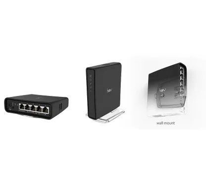 Mikrotik hAP ac² ( hAP AC2 ) RBD52G-5HacD2HnD-TC con CPU de 716MHz, 128MB de RAM, 5 x Gbit LAN, wireless de doble cadena 802.11b