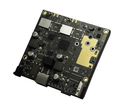 Mikrotik L11UG-5HaxD RouterBOARD con CPU ARM IPQ-5010 dual core de 800 MHz, 256 MB RAM, 1xGb LAN, conexión wireless 802.11a/n/ac/ax de 5 GHz dual chain, 2x conectores MMCX, RouterOS L4